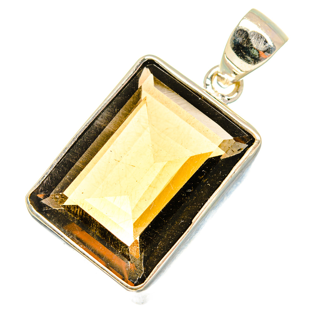 Smoky Quartz Pendants handcrafted by Ana Silver Co - PD10652