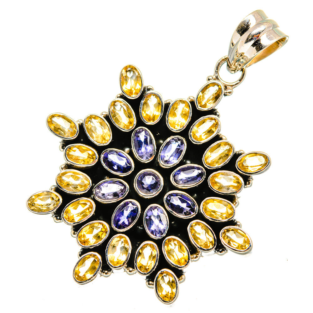 Tanzanite Pendants handcrafted by Ana Silver Co - PD10659