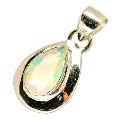Ethiopian Opal Pendants handcrafted by Ana Silver Co - PD10693