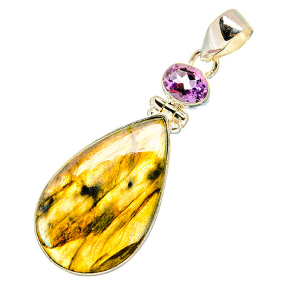 Labradorite Pendants handcrafted by Ana Silver Co - PD10699