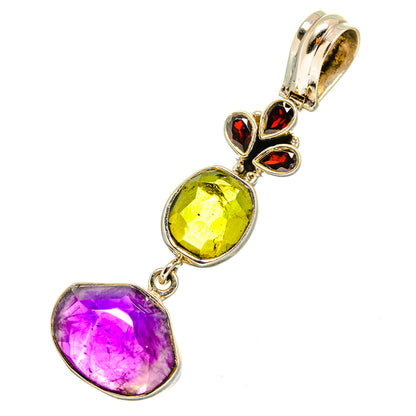 Amethyst Pendants handcrafted by Ana Silver Co - PD10710