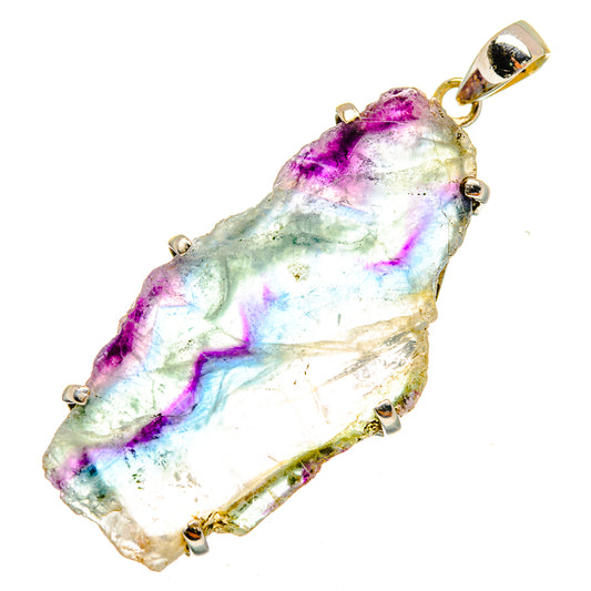 Fluorite Pendants handcrafted by Ana Silver Co - PD10729