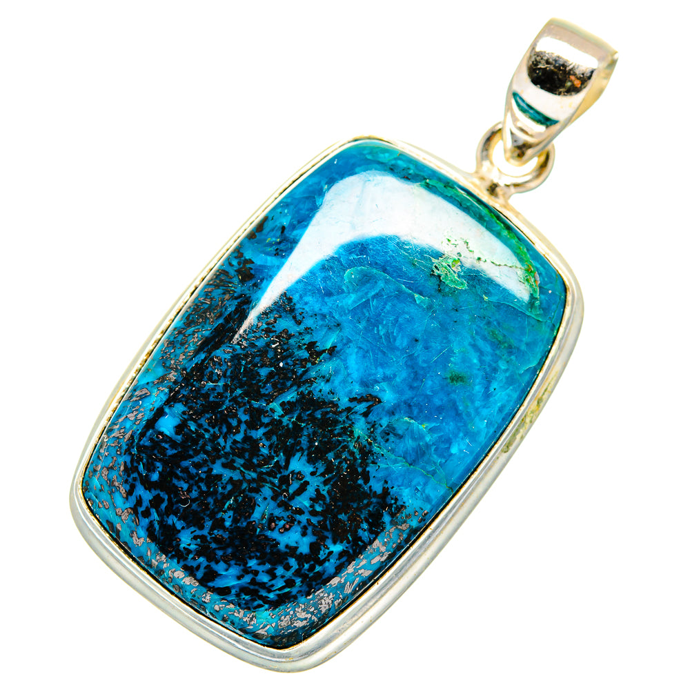 Shattuckite Pendants handcrafted by Ana Silver Co - PD10733