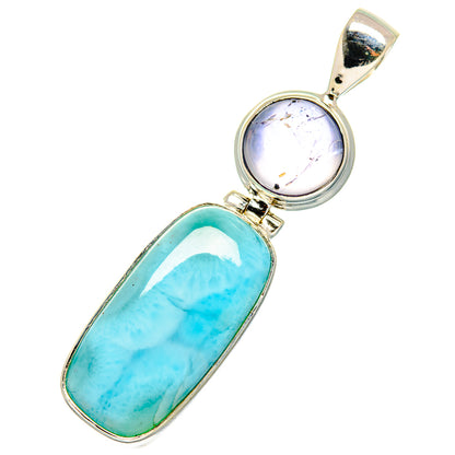 Larimar Pendants handcrafted by Ana Silver Co - PD10736