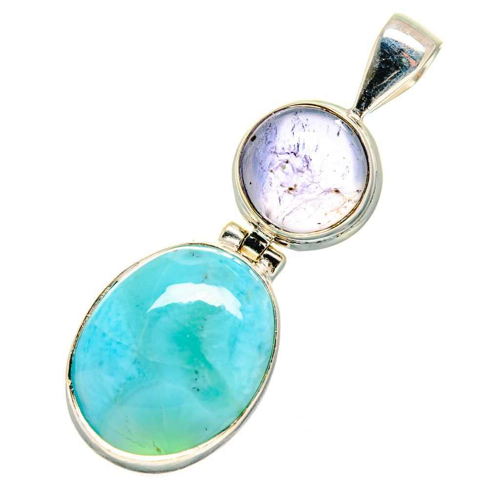 Larimar Pendants handcrafted by Ana Silver Co - PD10737