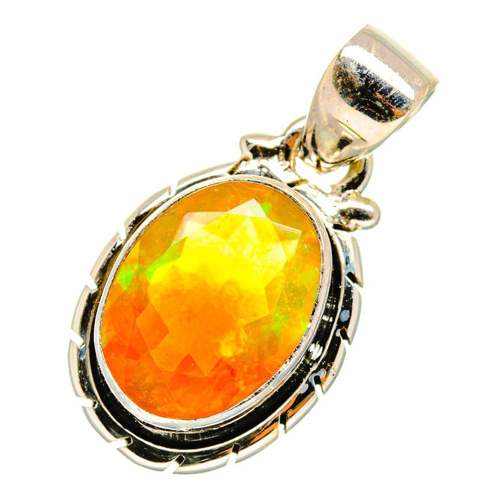 Ethiopian Opal Pendants handcrafted by Ana Silver Co - PD10748