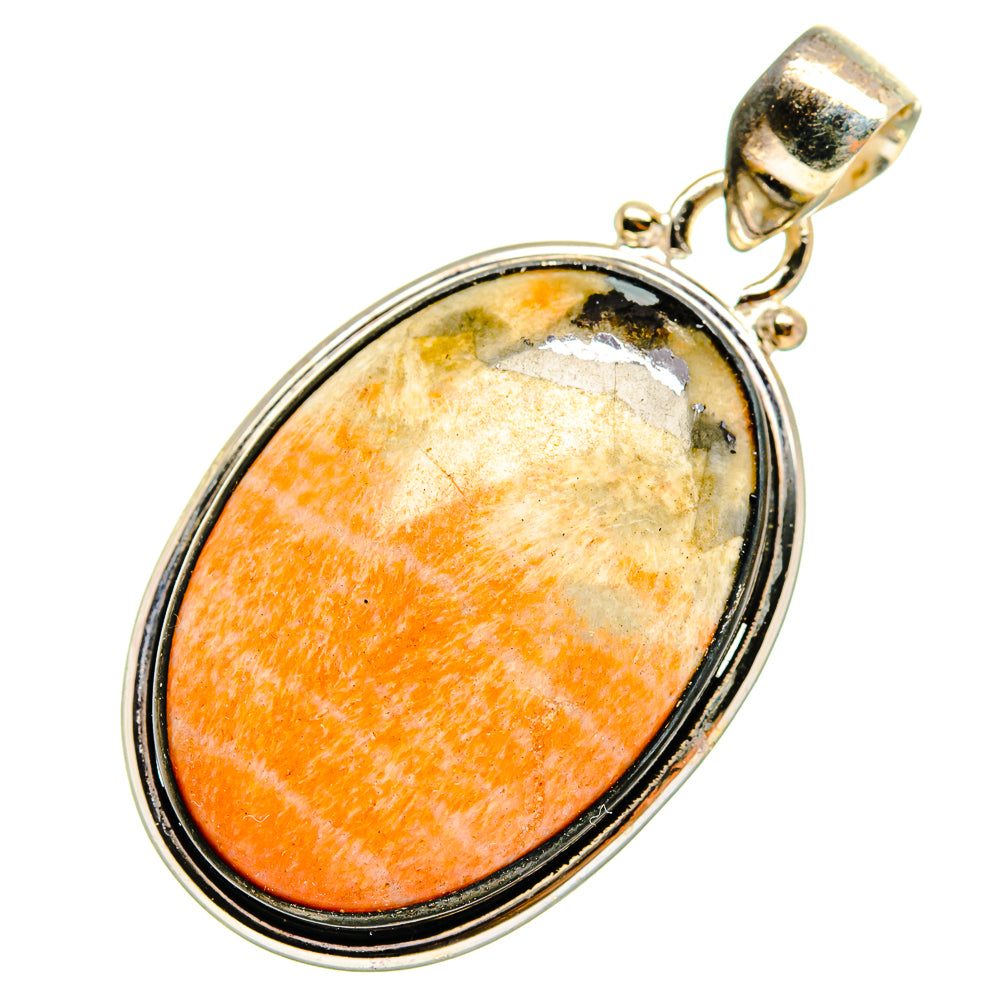 Scolecite Pendants handcrafted by Ana Silver Co - PD10768