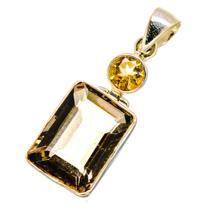 Smoky Quartz Pendants handcrafted by Ana Silver Co - PD10775