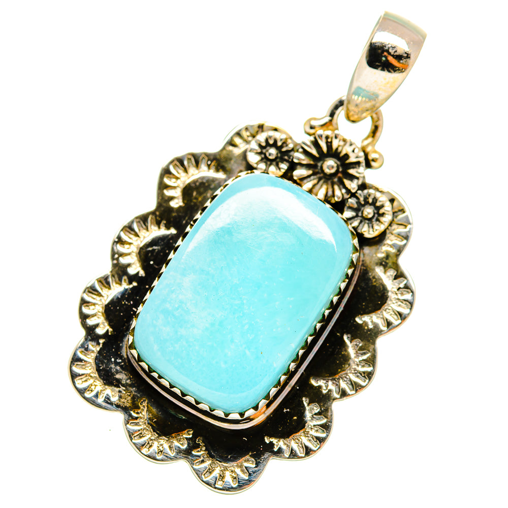 Larimar Pendants handcrafted by Ana Silver Co - PD10805
