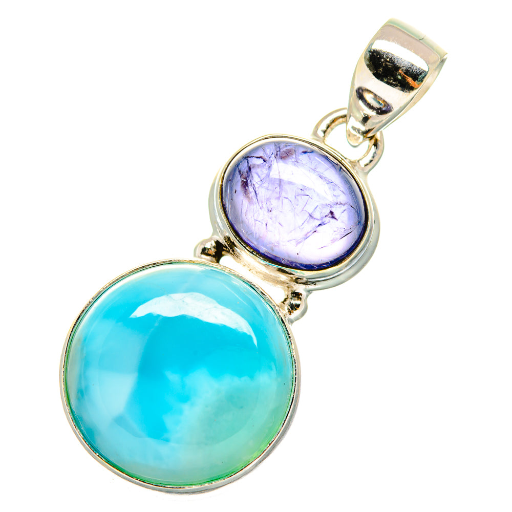 Larimar Pendants handcrafted by Ana Silver Co - PD10817