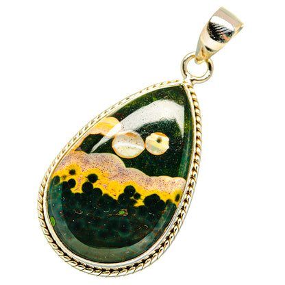 Ocean Jasper Pendants handcrafted by Ana Silver Co - PD10822