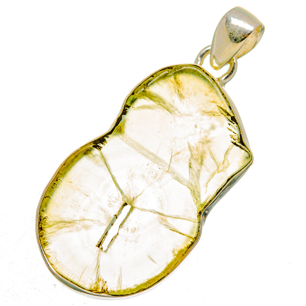 Prehnite Pendants handcrafted by Ana Silver Co - PD10825