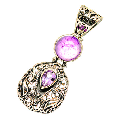 Amethyst Pendants handcrafted by Ana Silver Co - PD10826