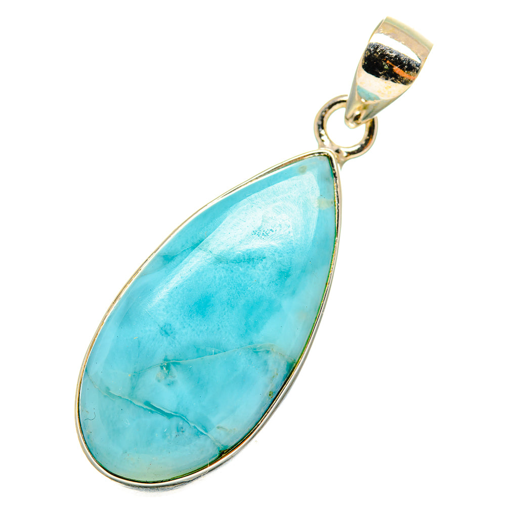 Larimar Pendants handcrafted by Ana Silver Co - PD10828
