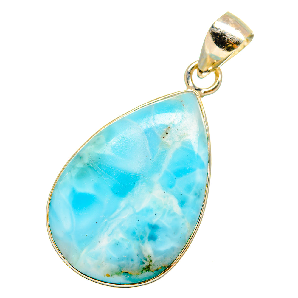Larimar Pendants handcrafted by Ana Silver Co - PD10839