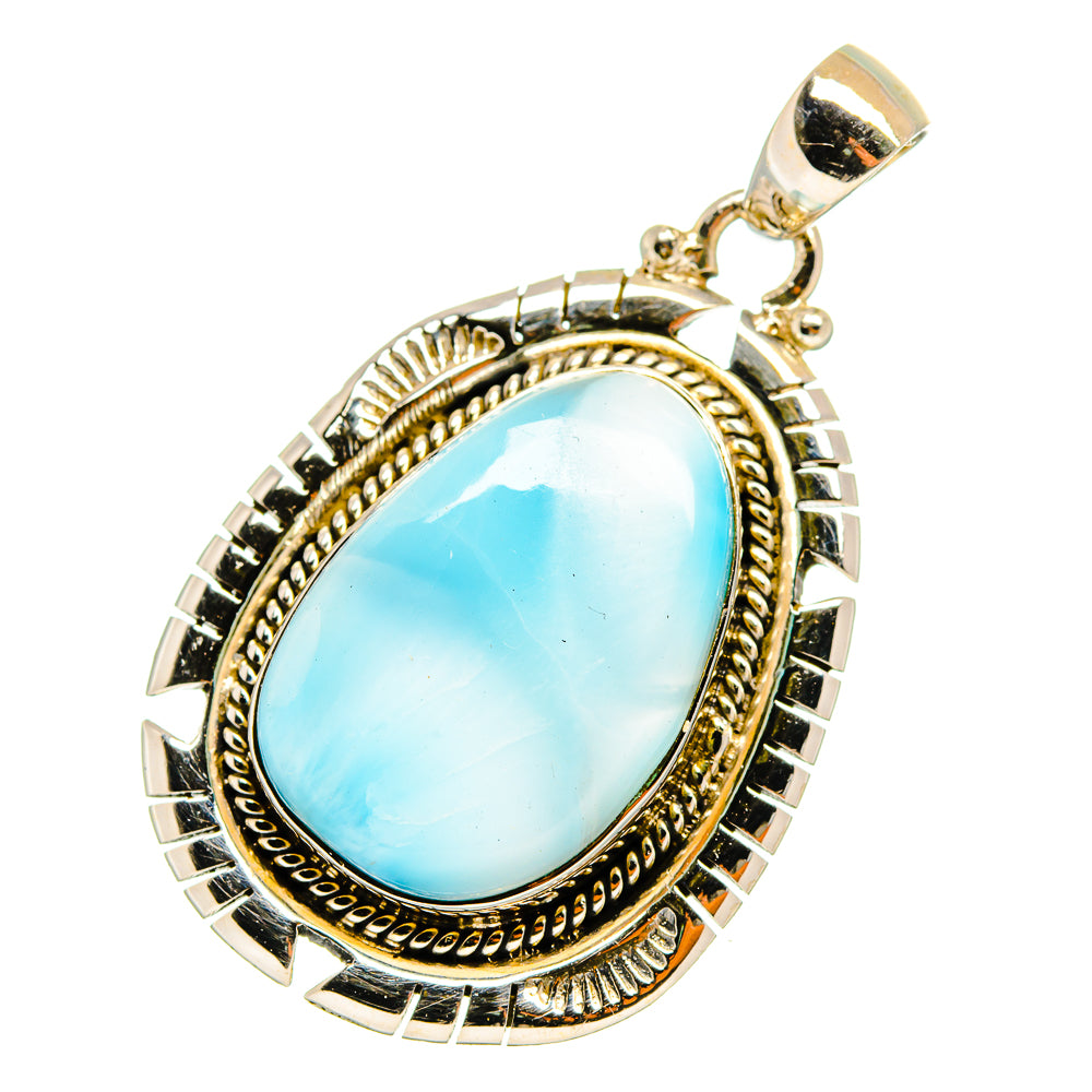 Larimar Pendants handcrafted by Ana Silver Co - PD10840