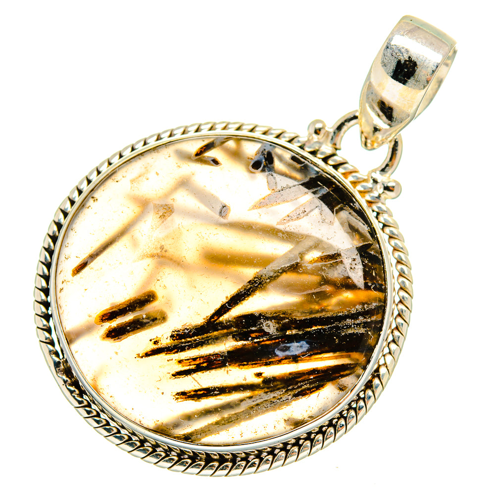 Turkish Tube Agate Pendants handcrafted by Ana Silver Co - PD10845