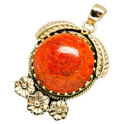Sponge Coral Pendants handcrafted by Ana Silver Co - PD10846