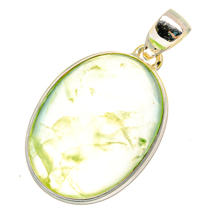 Prehnite Pendants handcrafted by Ana Silver Co - PD10872