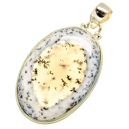 Dendritic Opal Pendants handcrafted by Ana Silver Co - PD10880