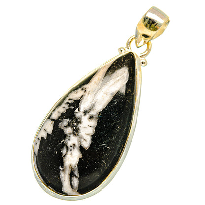 Pinolith Jasper Pendants handcrafted by Ana Silver Co - PD10889