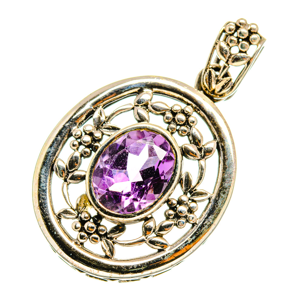 Amethyst Pendants handcrafted by Ana Silver Co - PD10898
