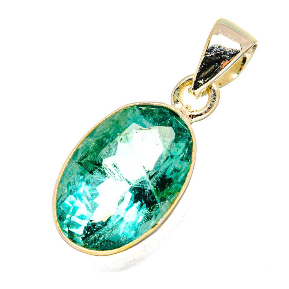 Green Fluorite Pendants handcrafted by Ana Silver Co - PD10906