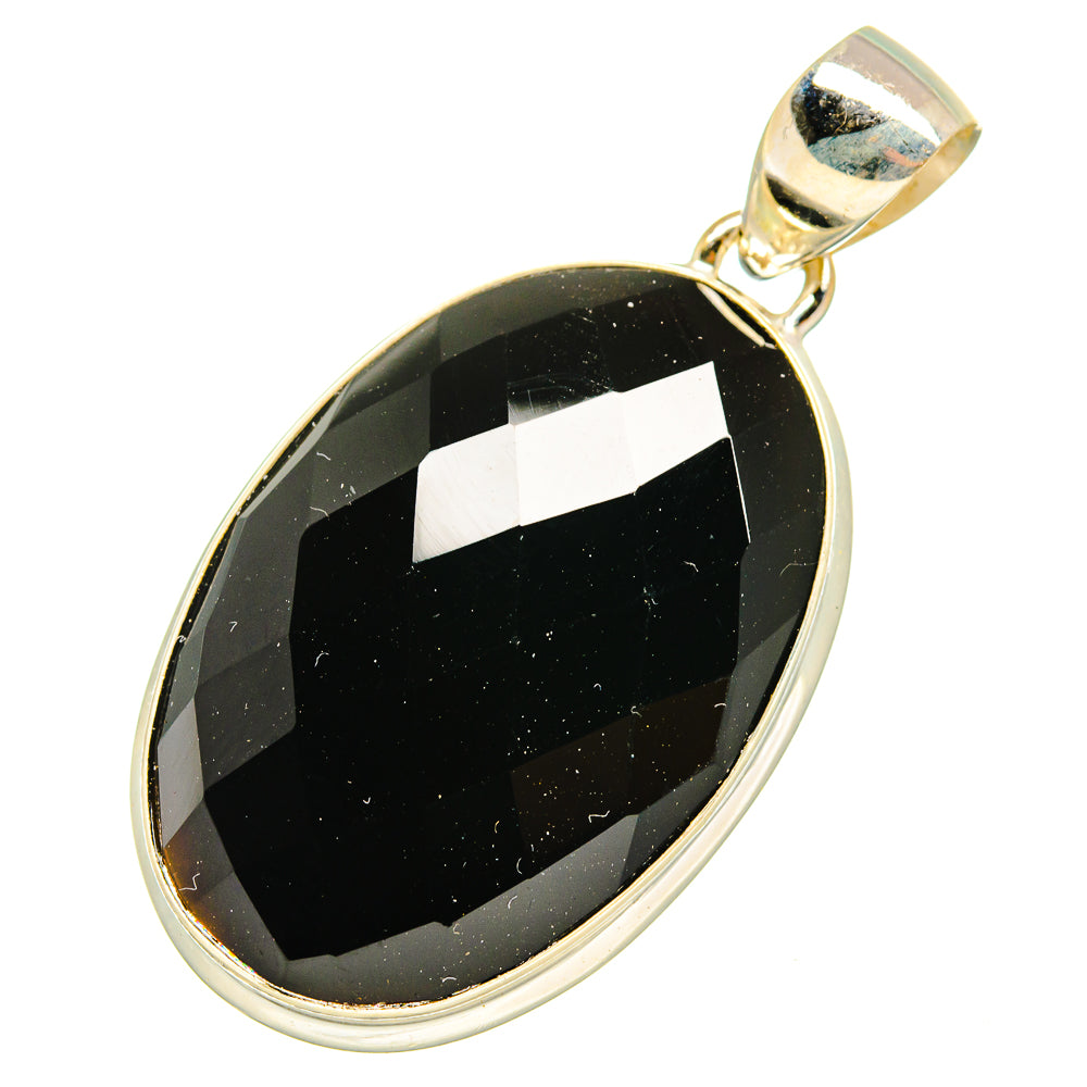 Black Onyx Pendants handcrafted by Ana Silver Co - PD10917