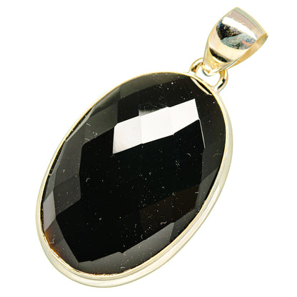 Black Onyx Pendants handcrafted by Ana Silver Co - PD10917