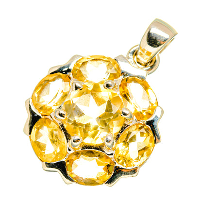 Citrine Pendants handcrafted by Ana Silver Co - PD10920