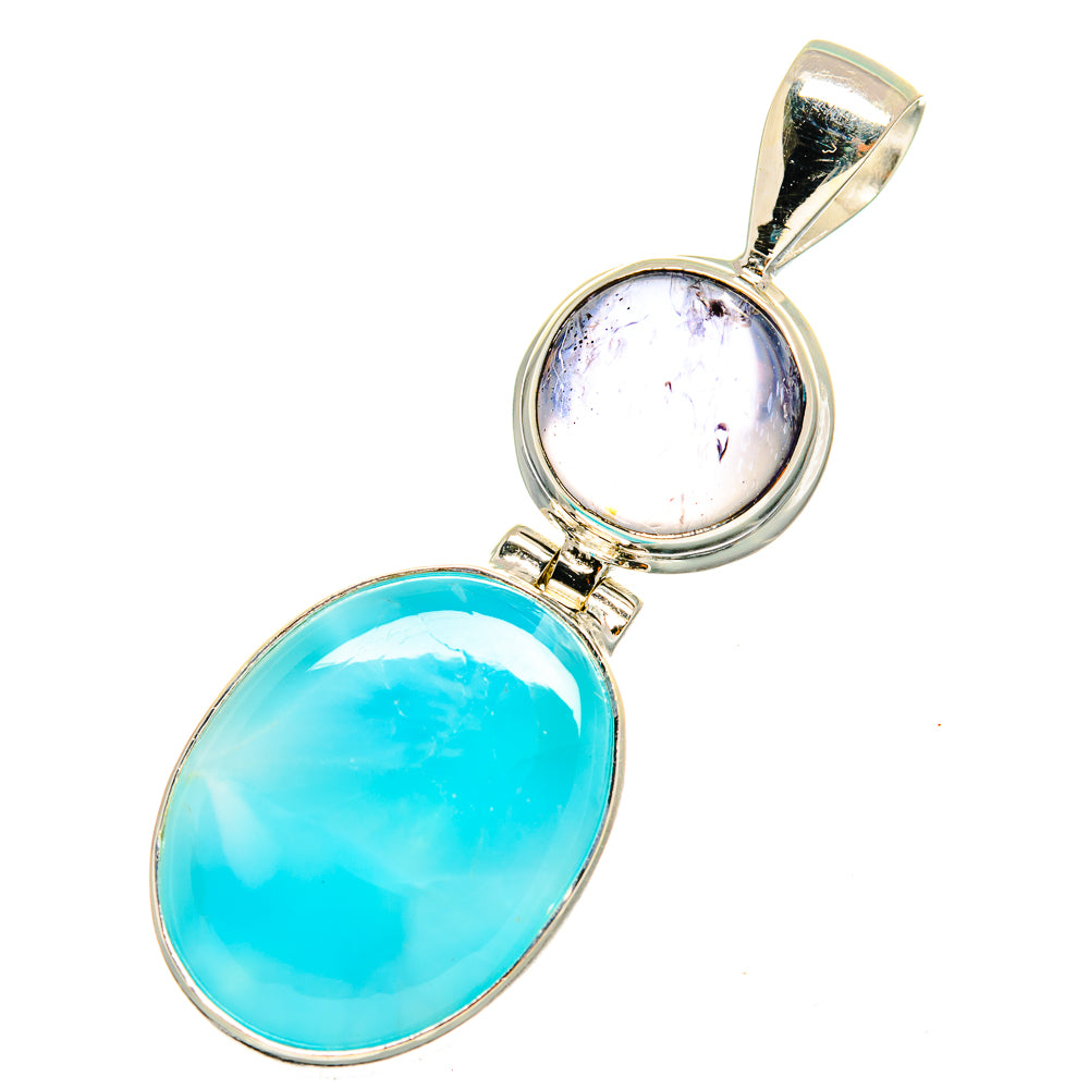 Larimar Pendants handcrafted by Ana Silver Co - PD10928
