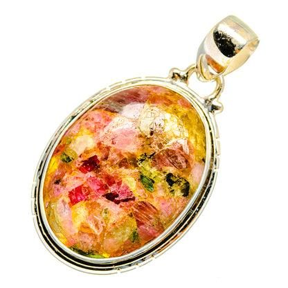 Tourmaline Pendants handcrafted by Ana Silver Co - PD10930