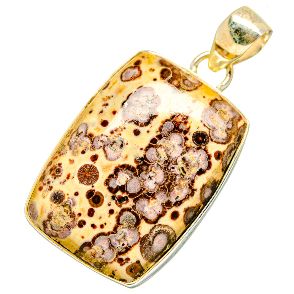 Poppy Jasper Pendants handcrafted by Ana Silver Co - PD10933