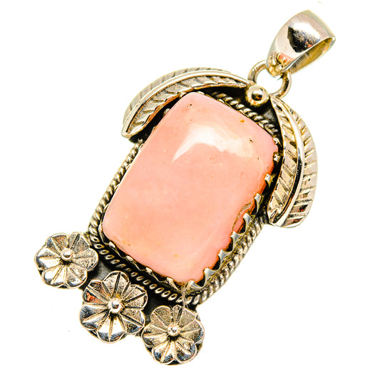 Pink Opal Pendants handcrafted by Ana Silver Co - PD10953