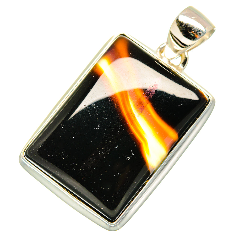 Black Onyx Pendants handcrafted by Ana Silver Co - PD10961