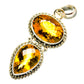 Mandarin Citrine Pendants handcrafted by Ana Silver Co - PD10964