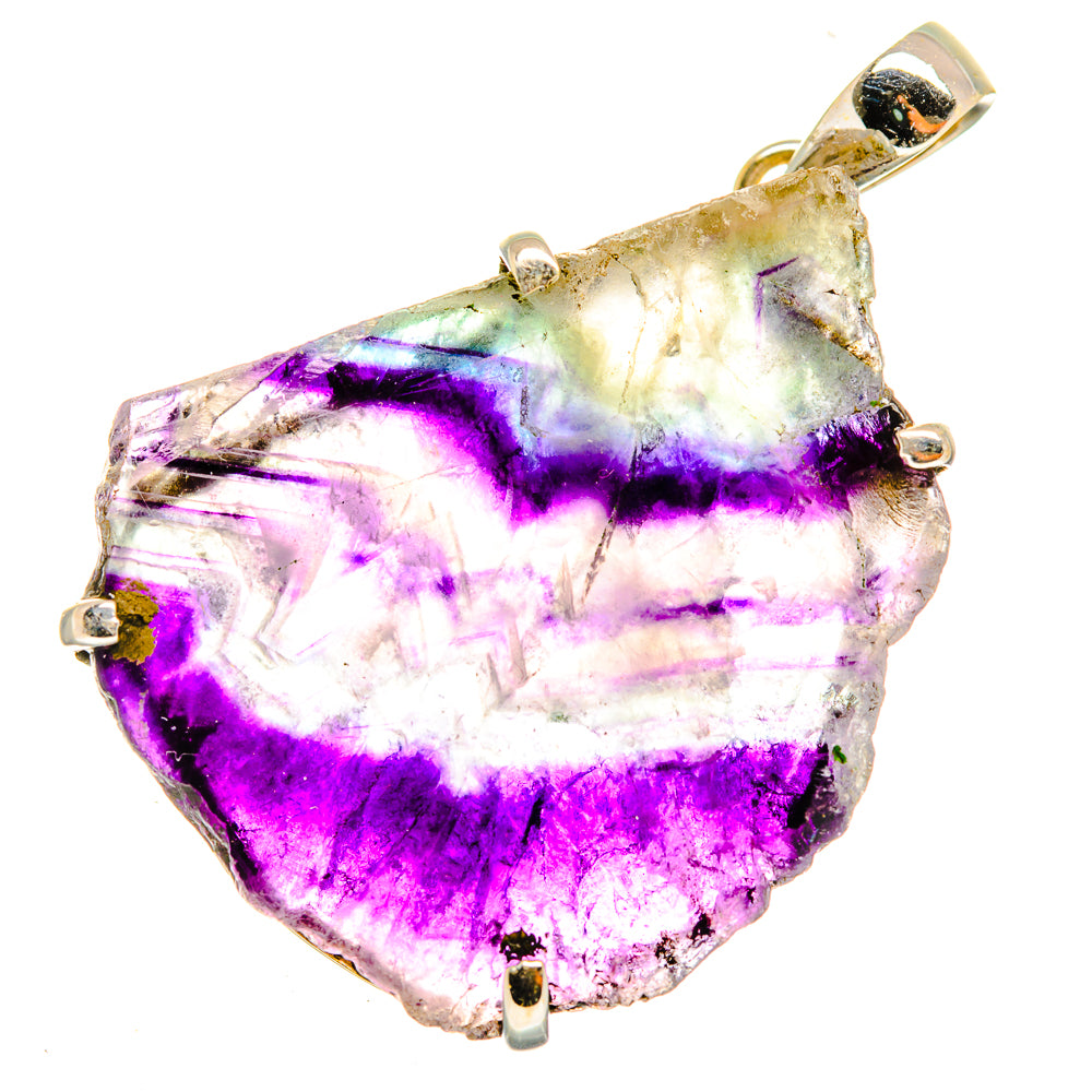 Fluorite Pendants handcrafted by Ana Silver Co - PD10982