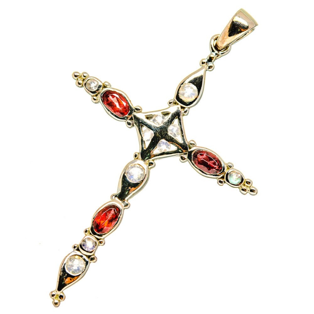 Garnet Pendants handcrafted by Ana Silver Co - PD10987