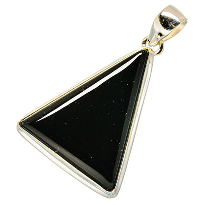 Black Onyx Pendants handcrafted by Ana Silver Co - PD10997