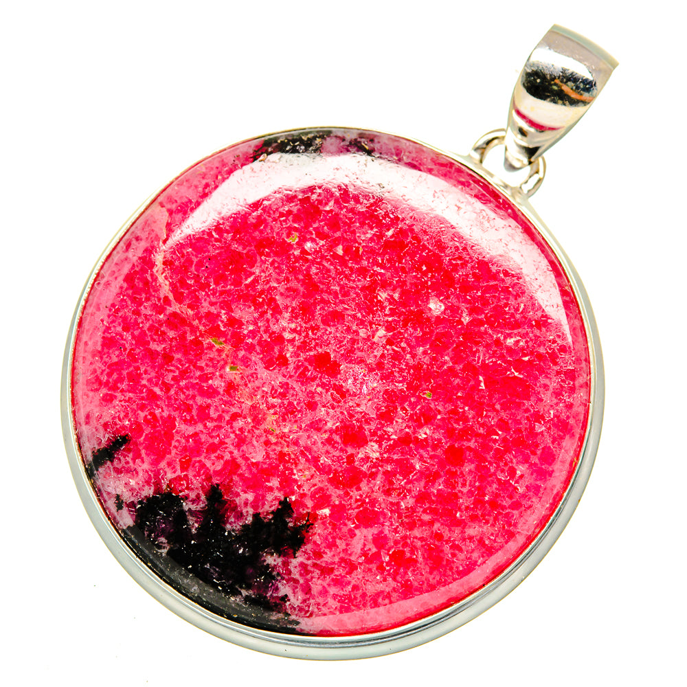 Rhodonite Pendants handcrafted by Ana Silver Co - PD11004