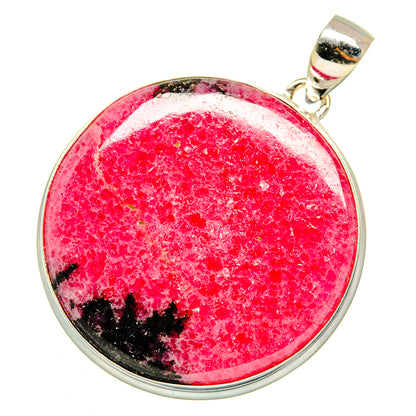 Rhodonite Pendants handcrafted by Ana Silver Co - PD11004