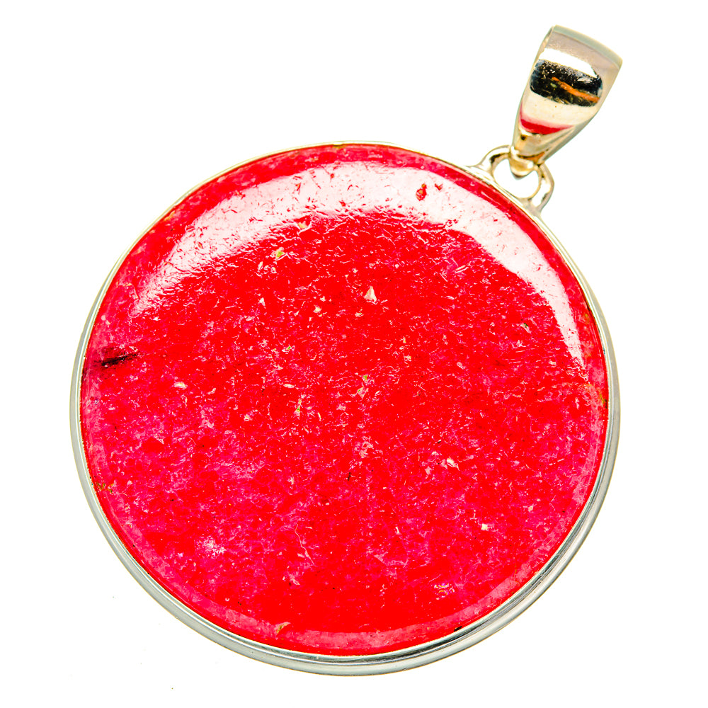Rhodonite Pendants handcrafted by Ana Silver Co - PD11005