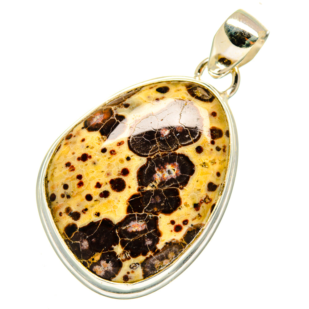 Poppy Jasper Pendants handcrafted by Ana Silver Co - PD11015