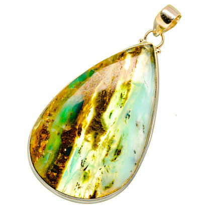 Peruvian Opal Pendants handcrafted by Ana Silver Co - PD11027