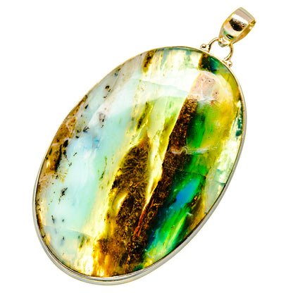 Peruvian Opal Pendants handcrafted by Ana Silver Co - PD11028