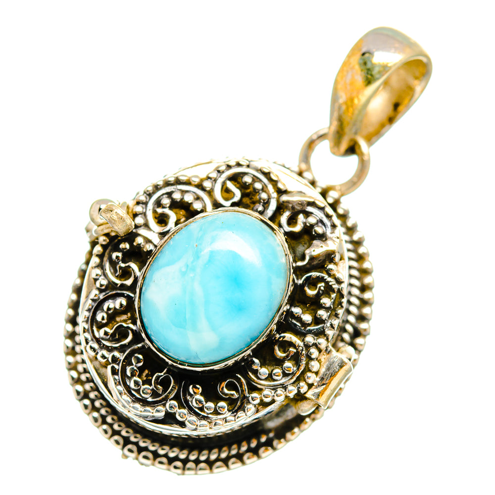 Larimar Pendants handcrafted by Ana Silver Co - PD11032
