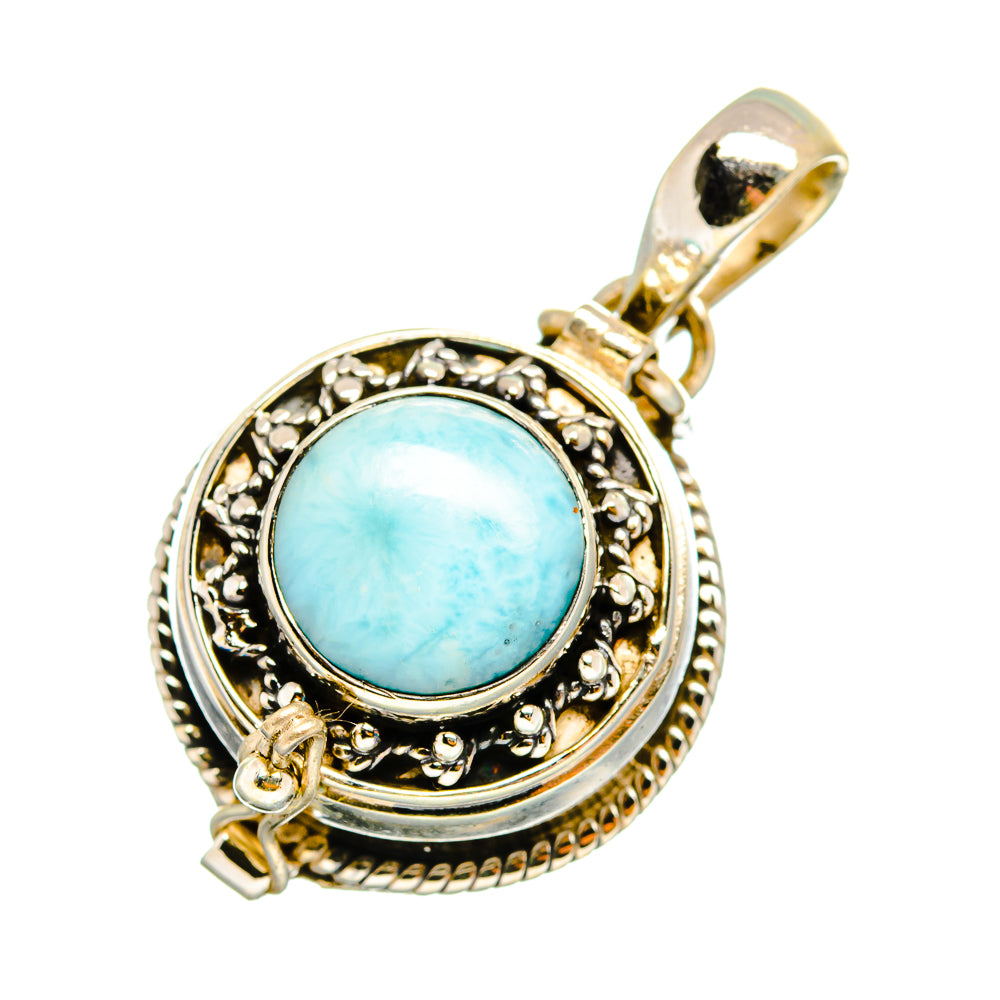 Larimar Pendants handcrafted by Ana Silver Co - PD11034