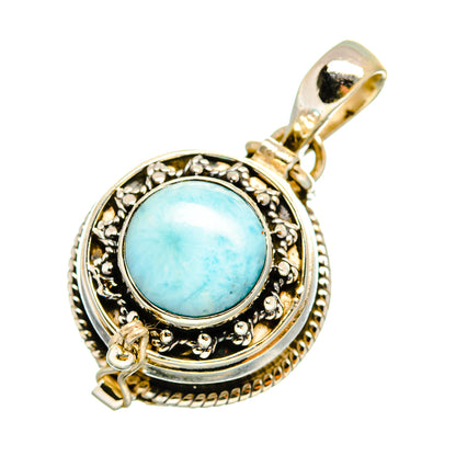 Larimar Pendants handcrafted by Ana Silver Co - PD11034
