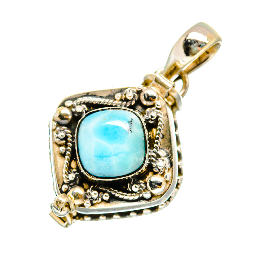 Larimar Pendants handcrafted by Ana Silver Co - PD11039