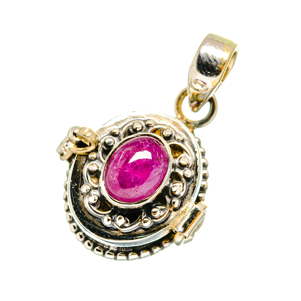 Ruby Pendants handcrafted by Ana Silver Co - PD11041
